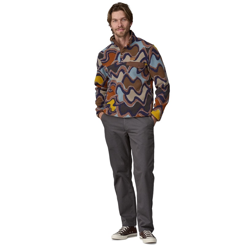 Patagonia 25551 Ms Light Weight Synchilla  Snap-T pullover