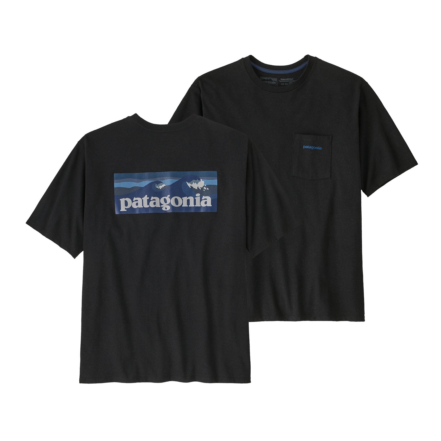Patagonia 37655 M's Boardshort Logo Pocket Responsibili-Tee