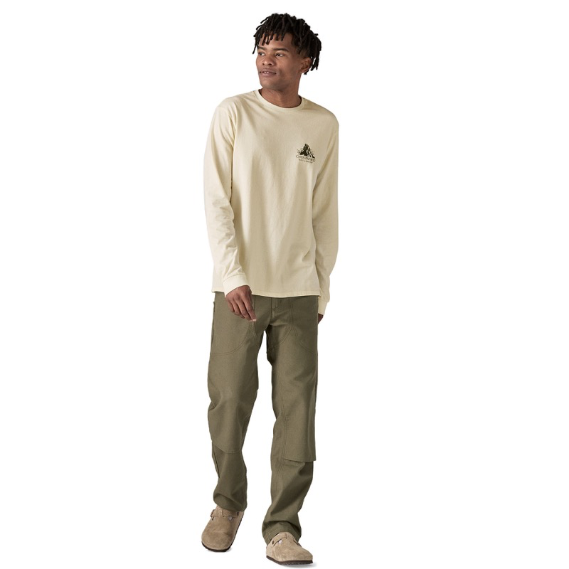 Patagonia 37779 Ms LS Chouinard Crest Responsibili-Tee