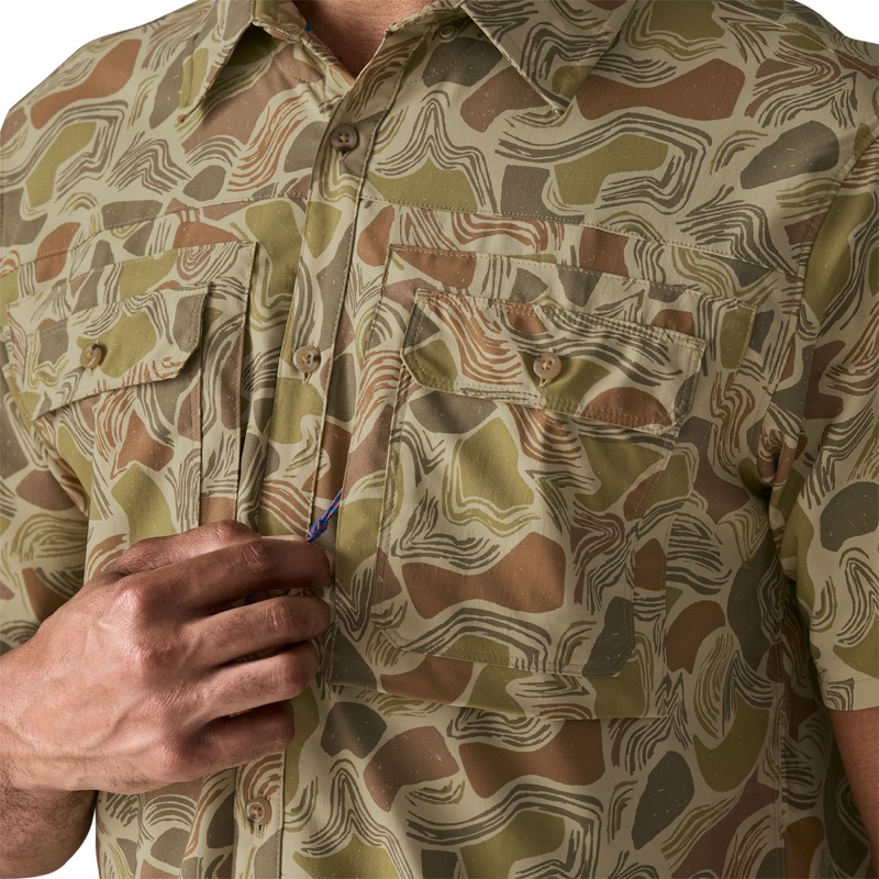 Patagonia 41835 M's S/S Self Guided Sun Shirt