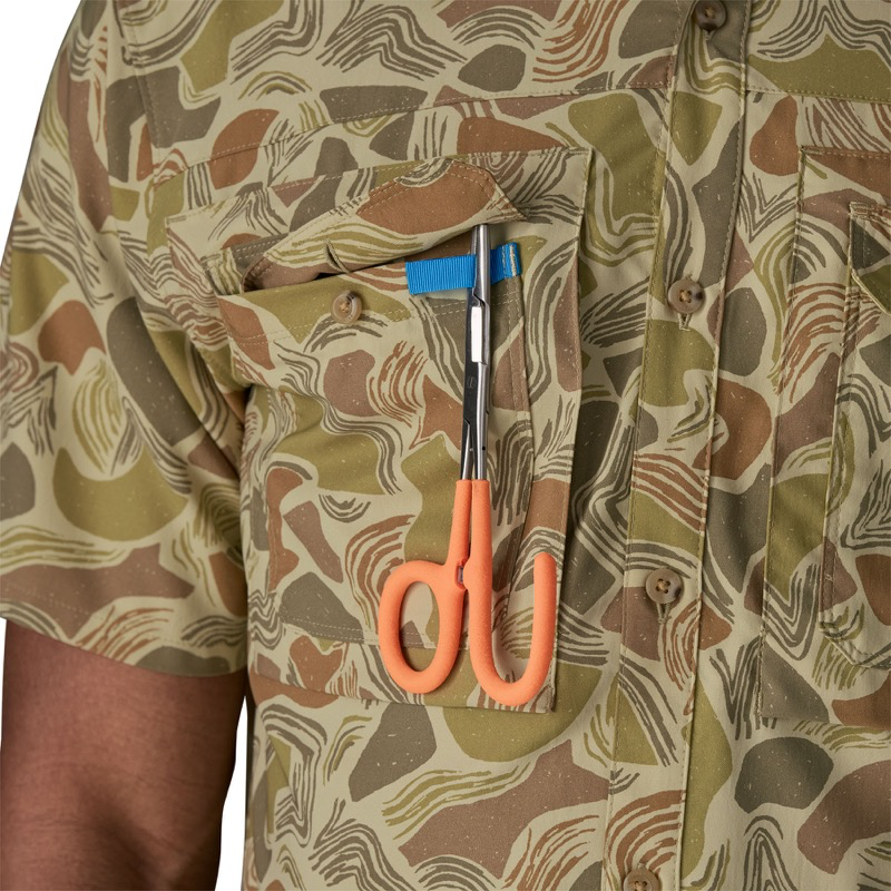 Patagonia 41835 M's S/S Self Guided Sun Shirt