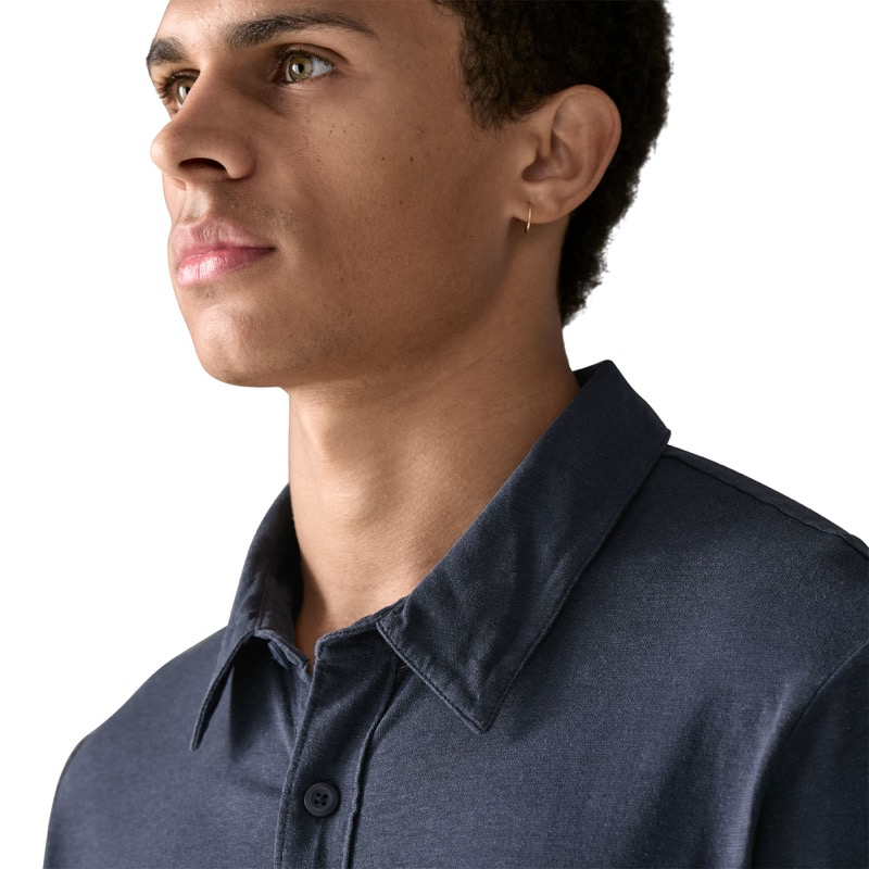 Patagonia 42045 M's Trail Harbor Button Down Knit Shirt