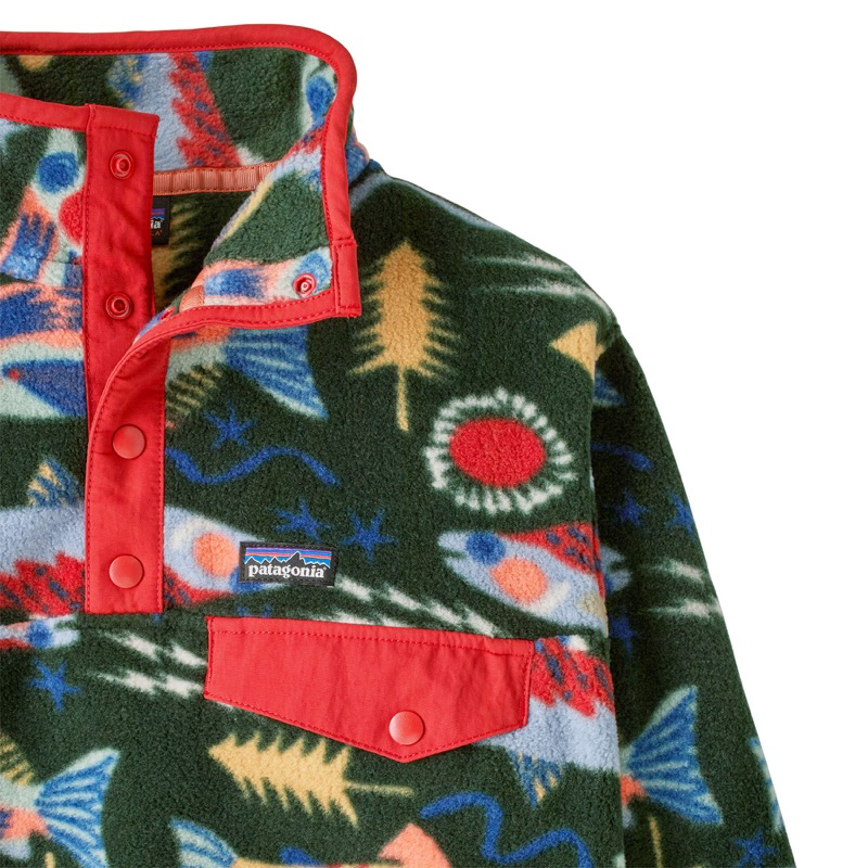 Patagonia 65572 K's Lightweight Synchilla SnapT Pullover
