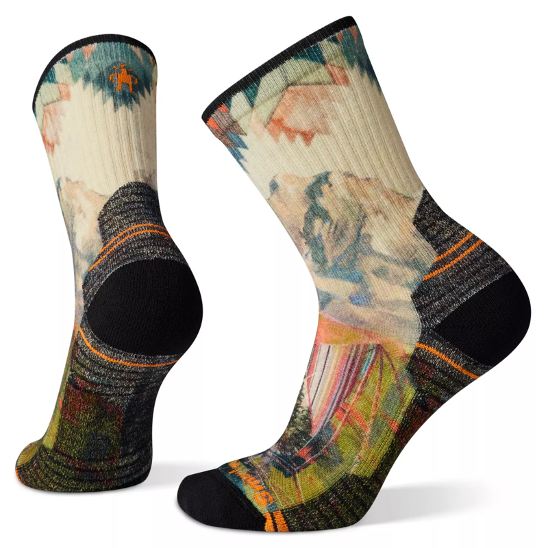 SMA-SW001569 PERF HIKE LT CUSH MTN PRINT CREW WM