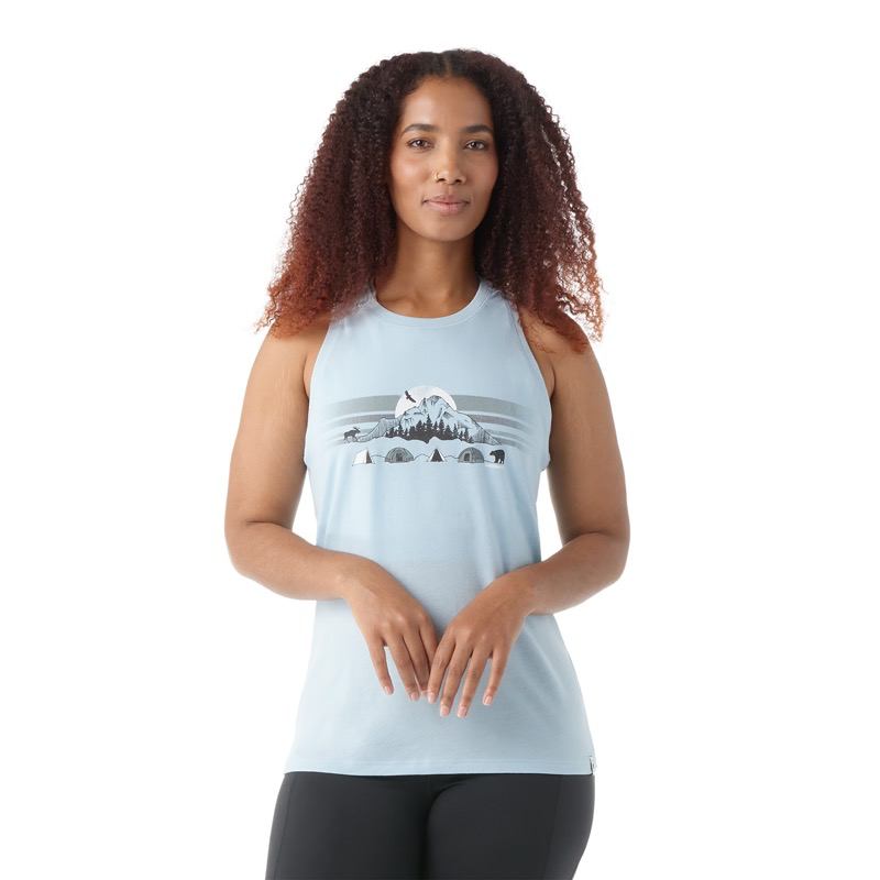 Smartwool SW002386 Ws Mountain Moon Graphic Tank