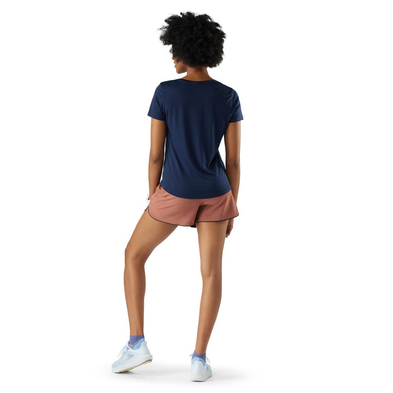 Smartwool SW016539 Ws Active Ultralite V-Neck Short Sleeve