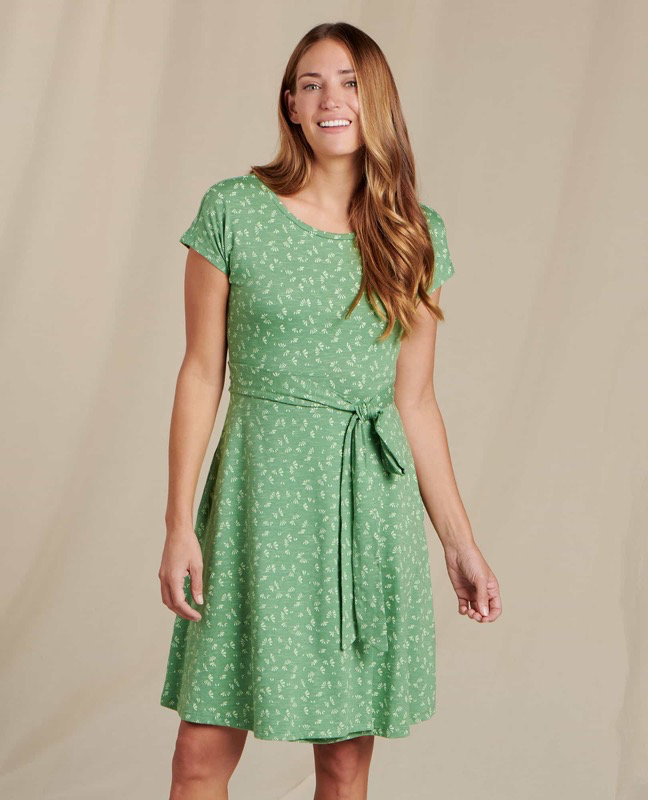 Toad & Co T1782003 W's Cue Wrap Short Sleeve Dress Toad & Co T1782003 W's Cue Wrap Short Sleeve Dress