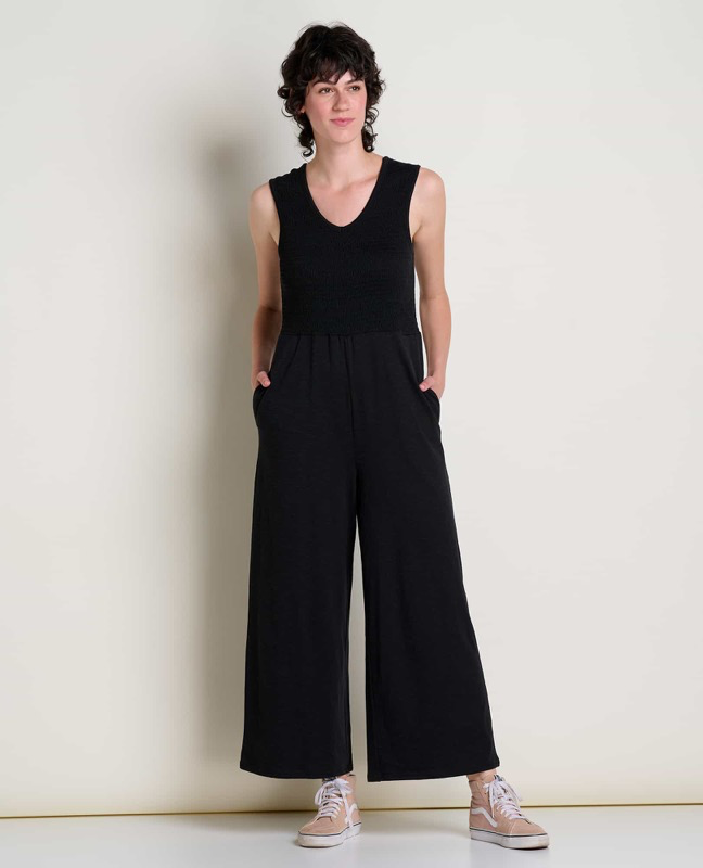 Toad & Co T1782401 Gemini V Sleeveless Jumpsuit