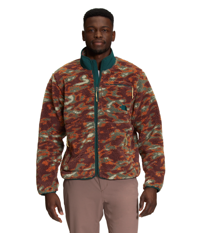 TNF-NF0A7WUQ M'S JACQUARD EXTREME PILE F/Z JKT