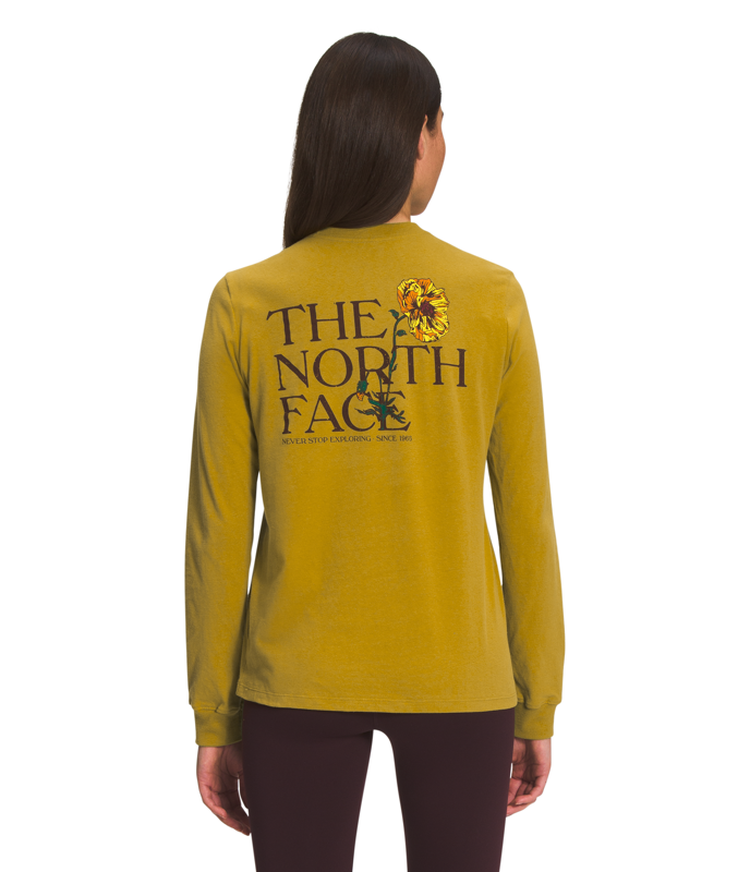 TNF-NF0A7UPD W'S L/S GRAPHIC INJECTION TEE