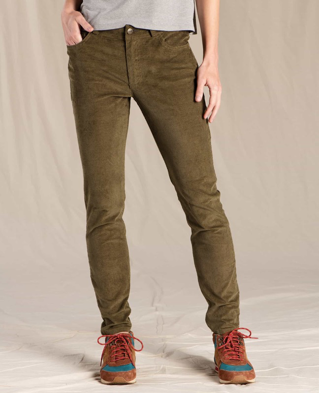 Toad & C0 T1441107 W's Karuna Cord 5 Pkt Skinny Pant