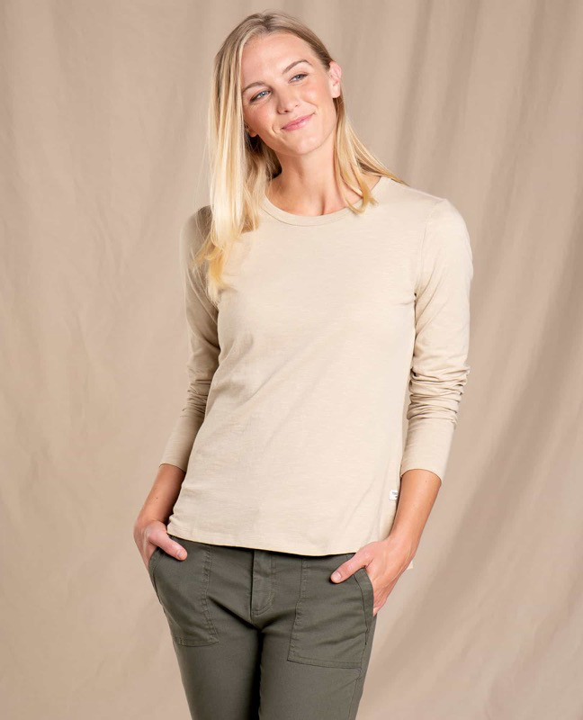 Toad & Co T1241904 Ws Primo Long Sleeve Crew