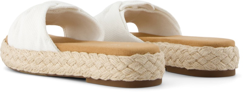 TOMS - Abby Slide - White/Sand - 10021972