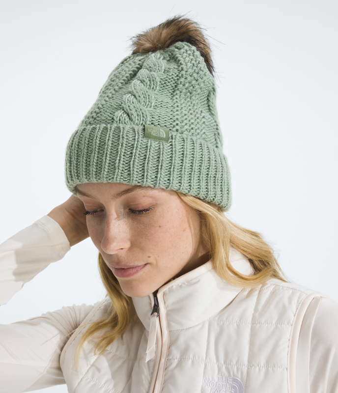 The North Face NF0A8880 Women's Oh Mega Fur Pom Beanie