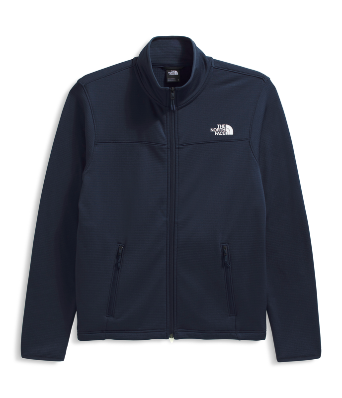 The North Face NF0A8AZF Mens Cedar Trail Grid Fleece Full Zip Jacket