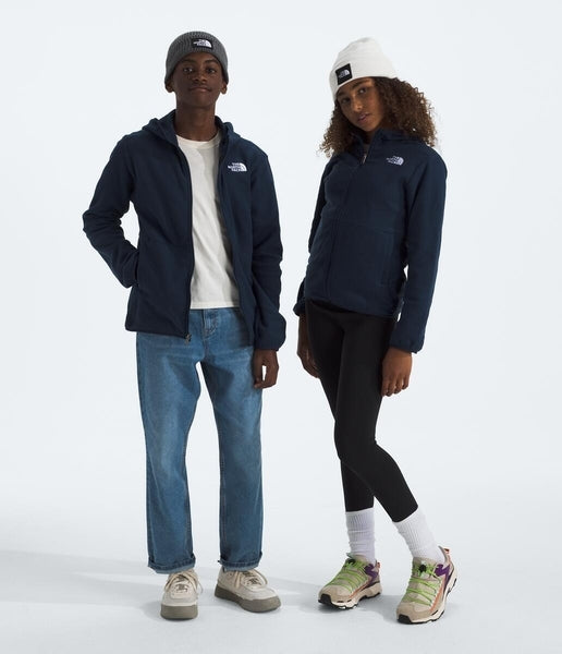 The North Face NF0A8AZK Teen Glacier Full Zip  Hooded Jacket