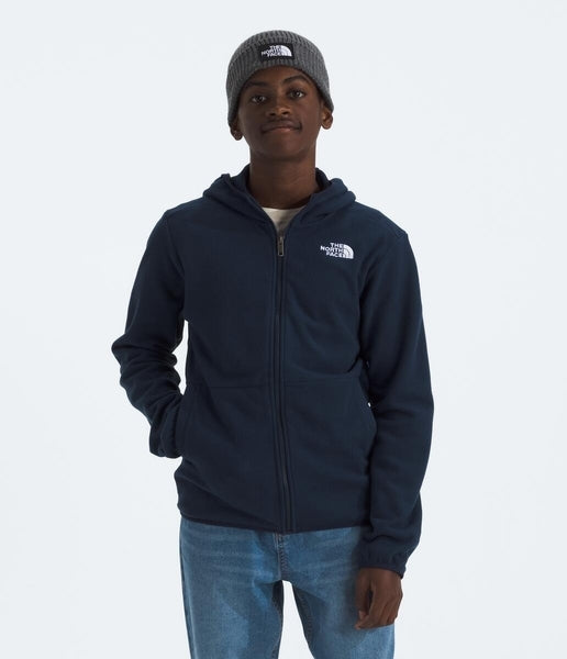 The North Face NF0A8AZK Teen Glacier Full Zip  Hooded Jacket