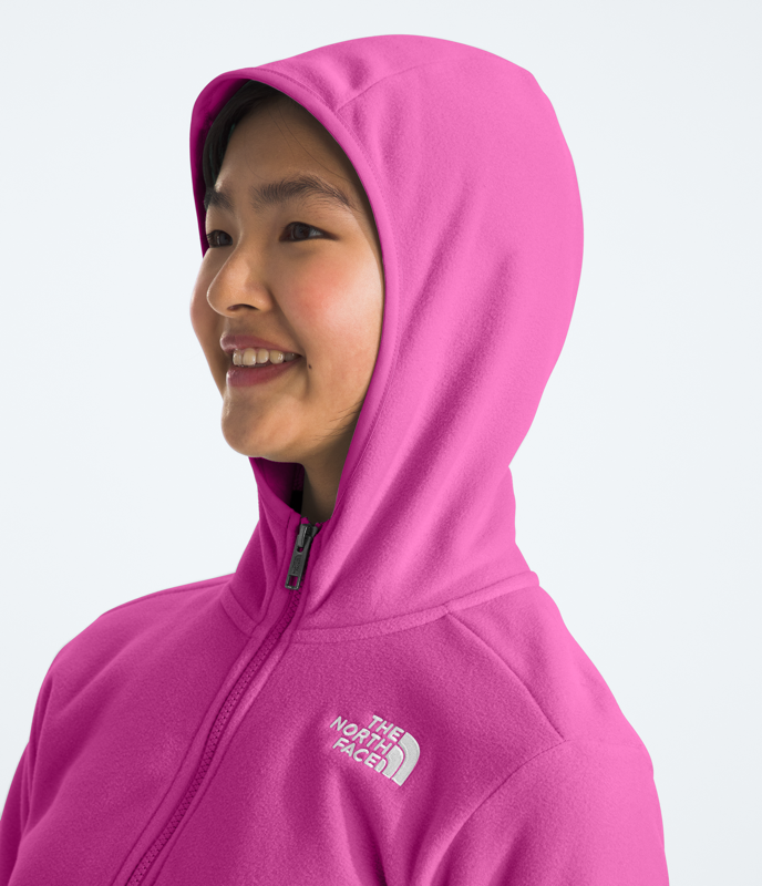 The North Face NF0A8AZK Teen Glacier Full Zip  Hooded Jacket