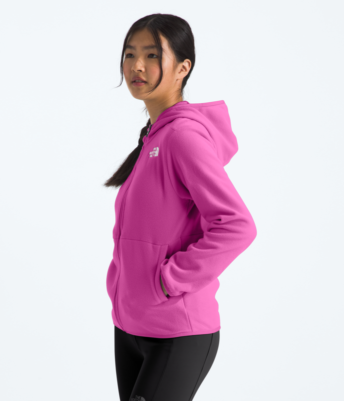 The North Face NF0A8AZK Teen Glacier Full Zip  Hooded Jacket