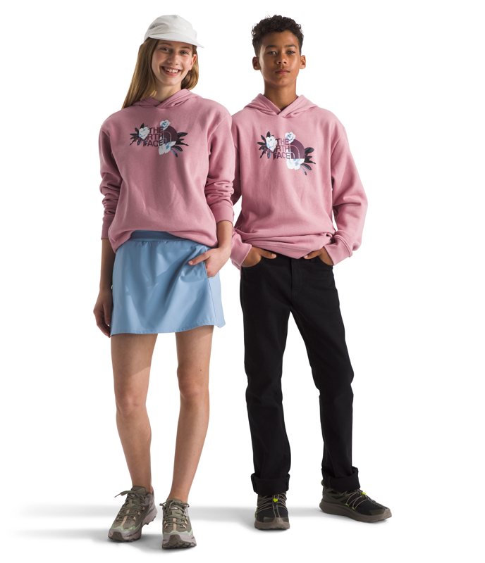The North Face NF0A8B1W Teen Winter Floral Camp Fleece PO Hoodie