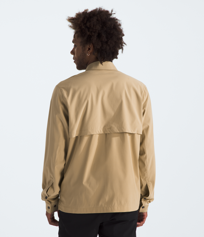 north face dress shirt The North Face Men's LIGHTRANGE Long-Sleeve Shirt Khaki XL