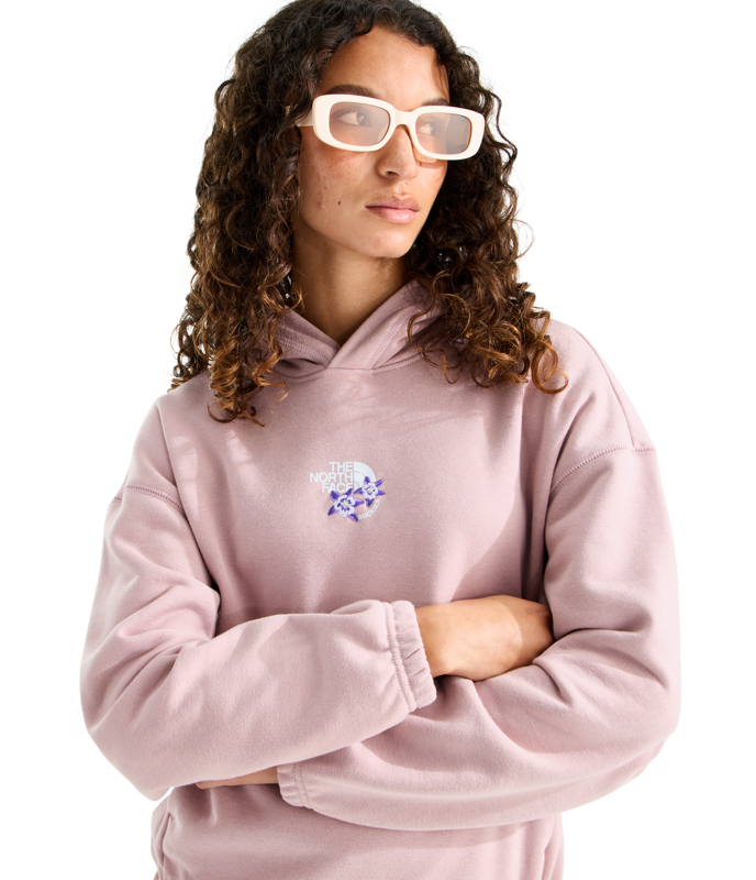 The North Face NF0A8JEH Women's Places We Love Hoodie - Rockies Blue Columbine