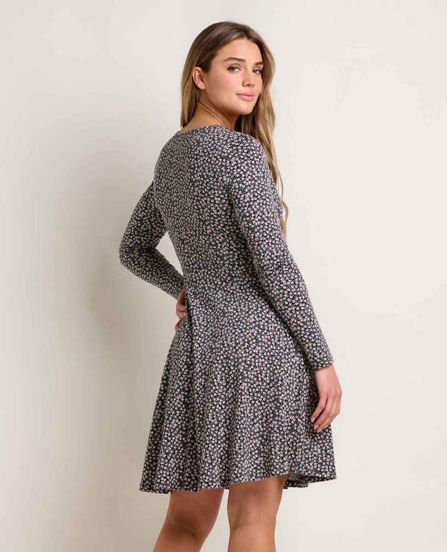 Toad & Co T1000007 Ws Freesia Wrap LS Dress