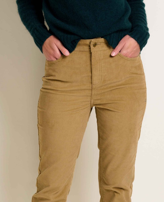 Toad & Co T1000057 Wmns Coaster Cord Pant
