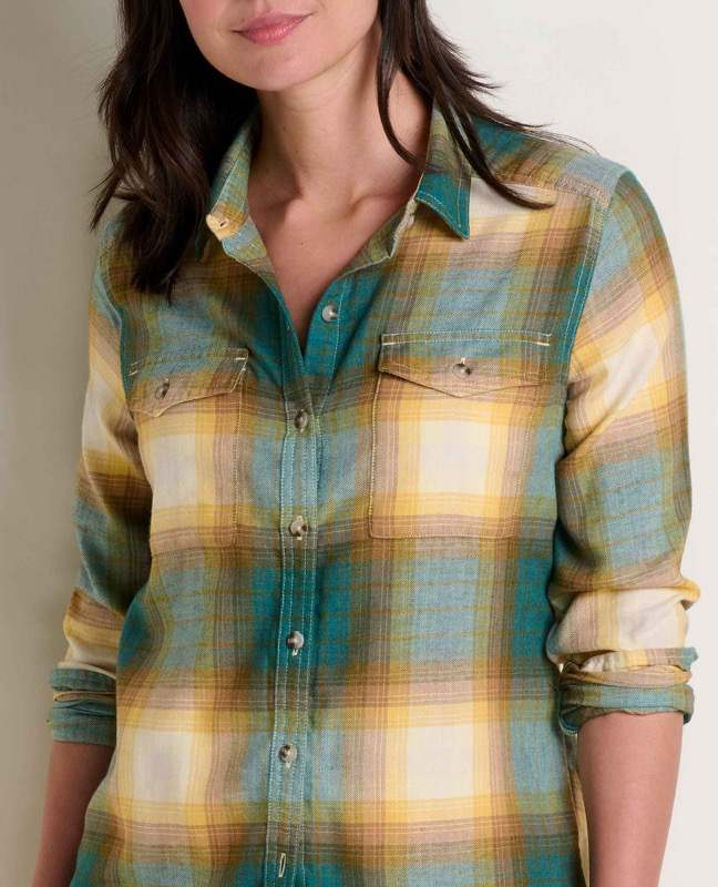 Toad & Co T1241913 Ws RE-Form Flannel Shirt