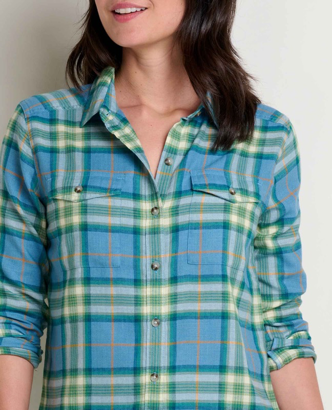 Toad & Co T1241913 Ws RE-Form Flannel Shirt