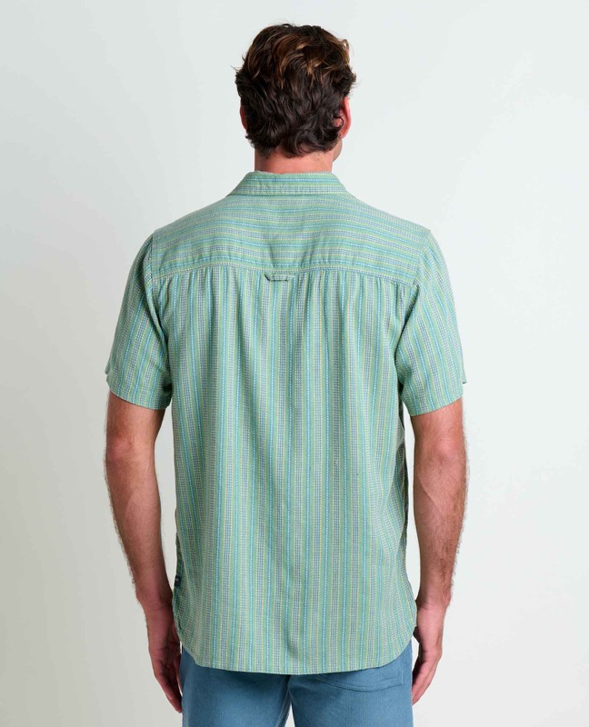Toad & Co T2002204 Ms Taj Hemp Short Slv Shirt