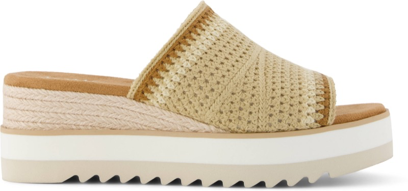 Toms 10023079 Diana Mule - Dark Beige