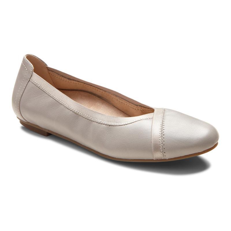 Vionic Caroll Ballet Flat SparkCaroll Lt Gray