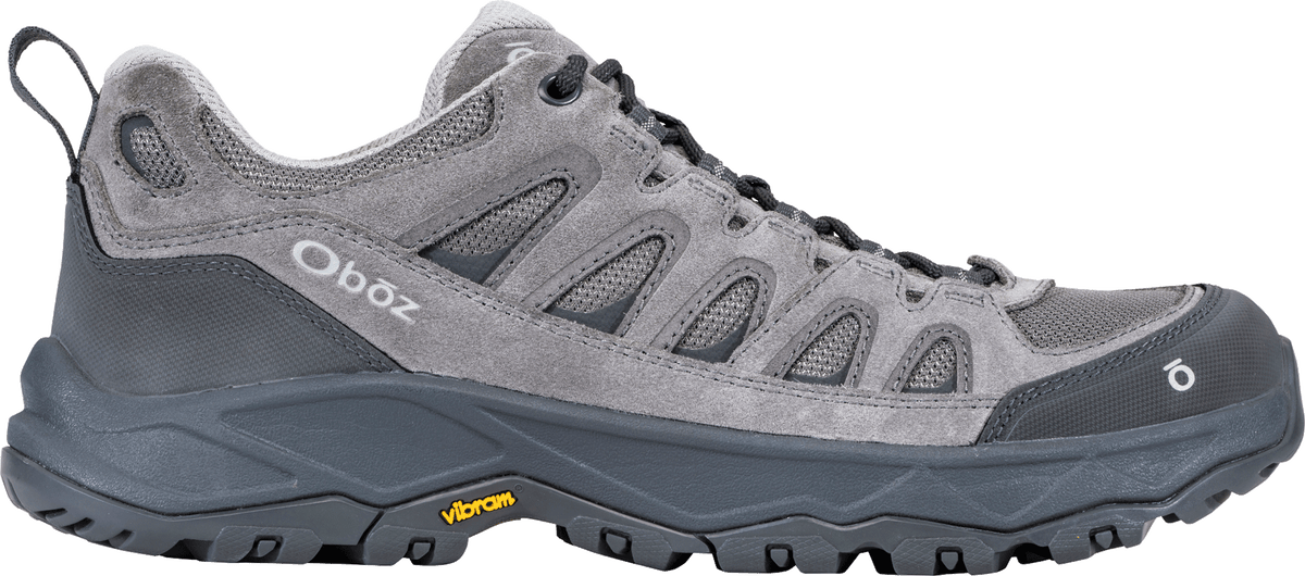 Oboz 75701HZY Mens Sawtooth Ascent Low-Hazy Gray