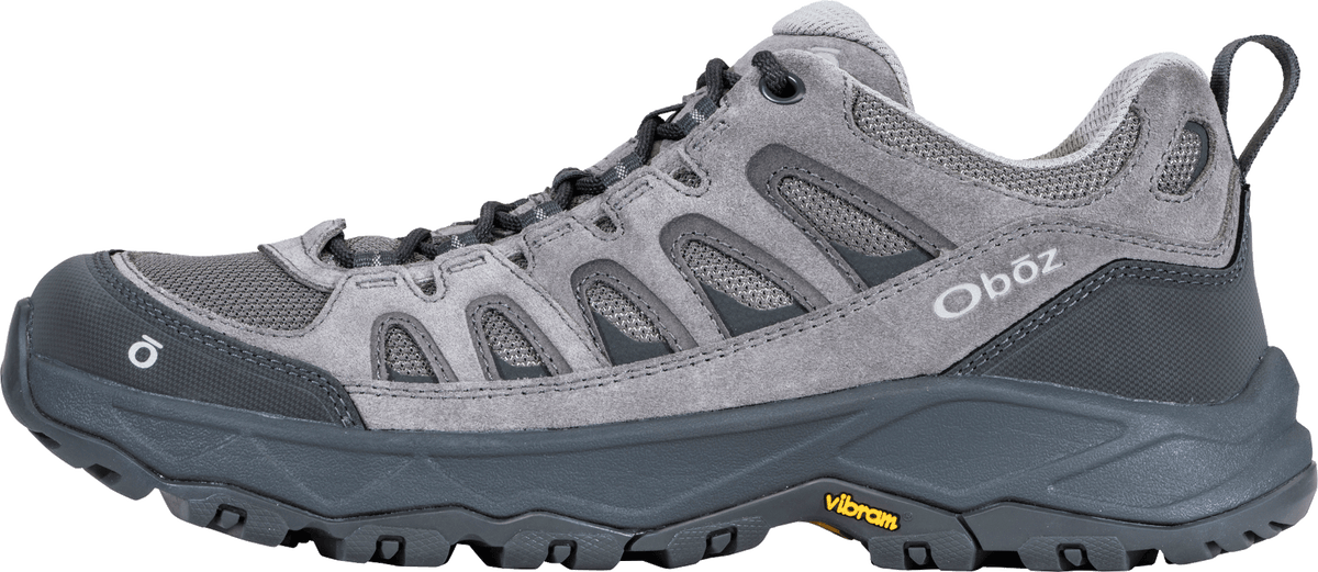 Oboz 75701HZY Mens Sawtooth Ascent Low-Hazy Gray