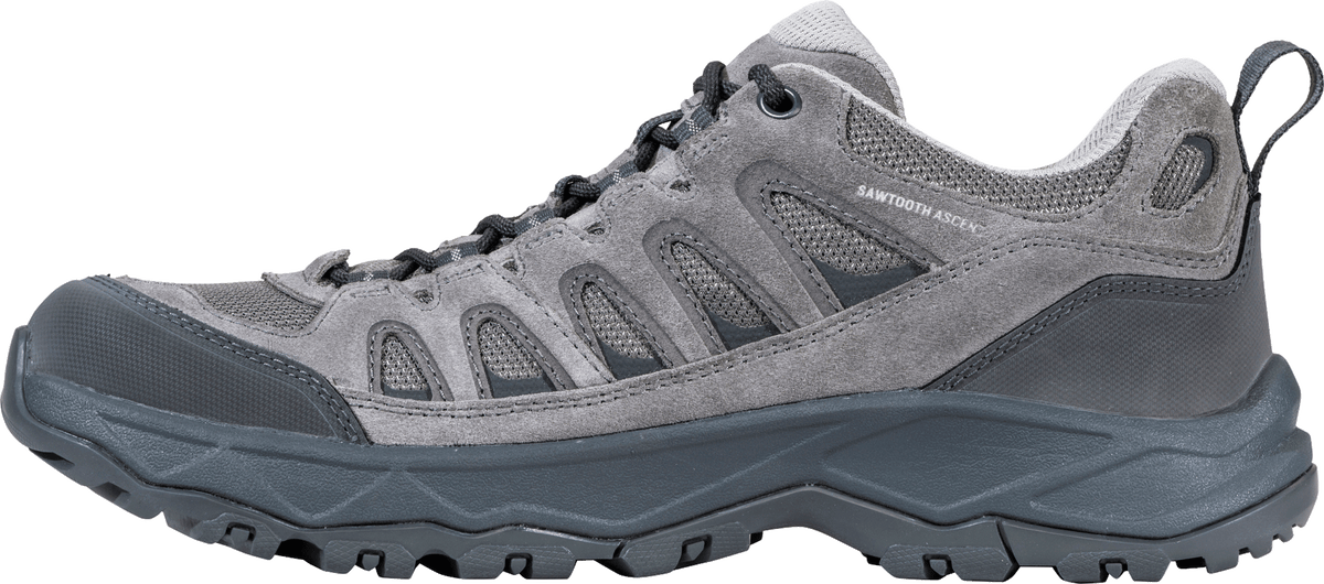Oboz 75701HZY Mens Sawtooth Ascent Low-Hazy Gray