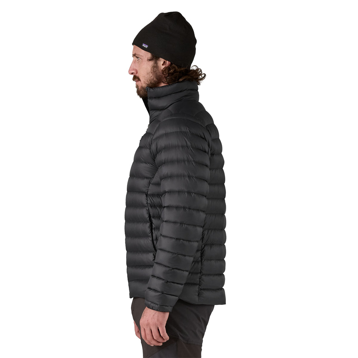 M's Down Sweater - 84675 - Black