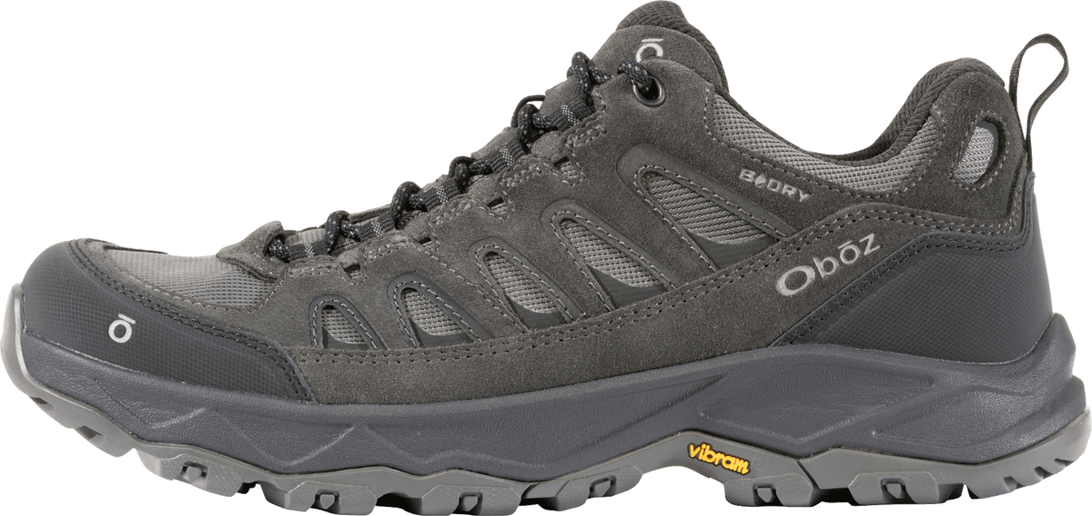 Oboz 76701CH Mens Sawtooth Ascent LOW B-Dry - Charcoal