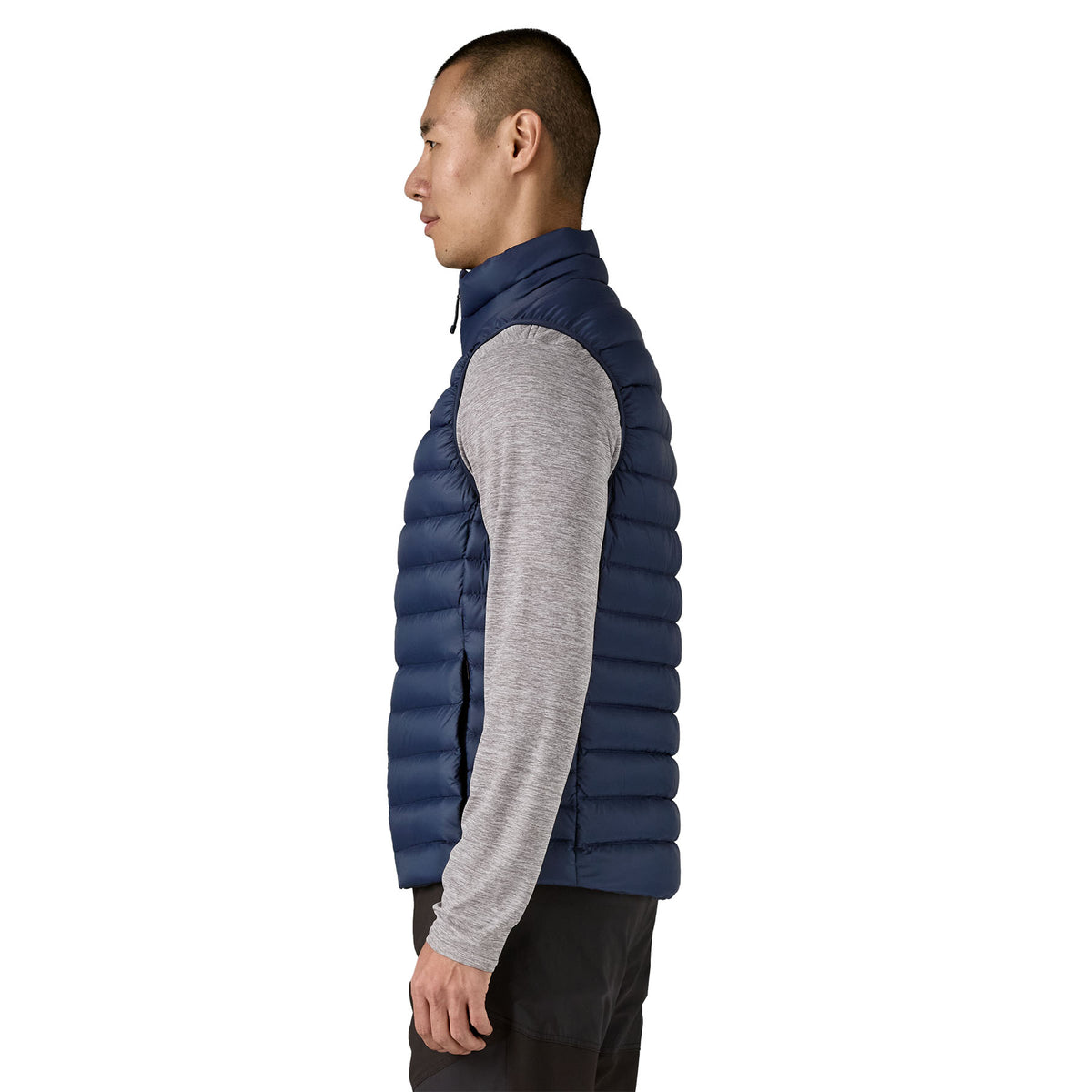 M's Down Sweater Vest - 84623 - New Navy