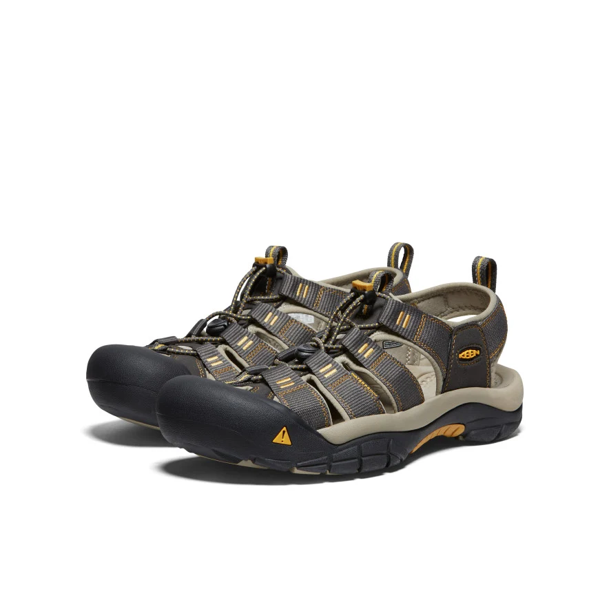 Keen-1008399-Raven/Aluminum-Mens Newport H2