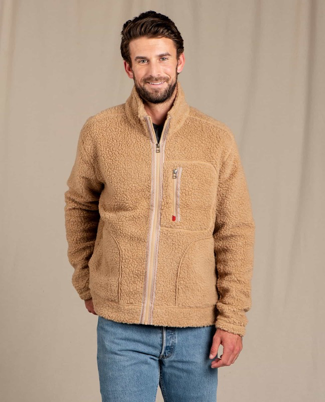 Toad & Co T2081104 M's Sespe Sherpa Zip Jacket