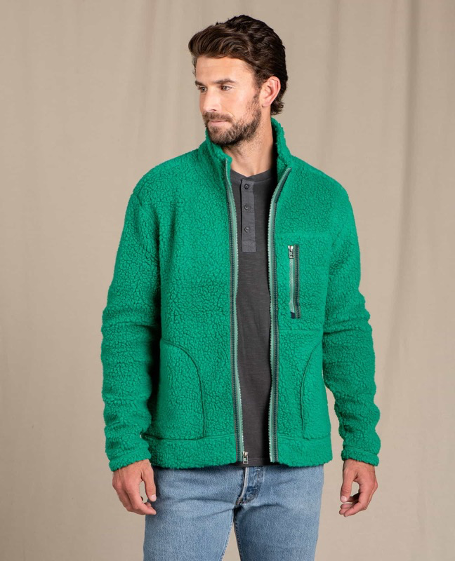 Toad & Co T2081104 M's Sespe Sherpa Zip Jacket