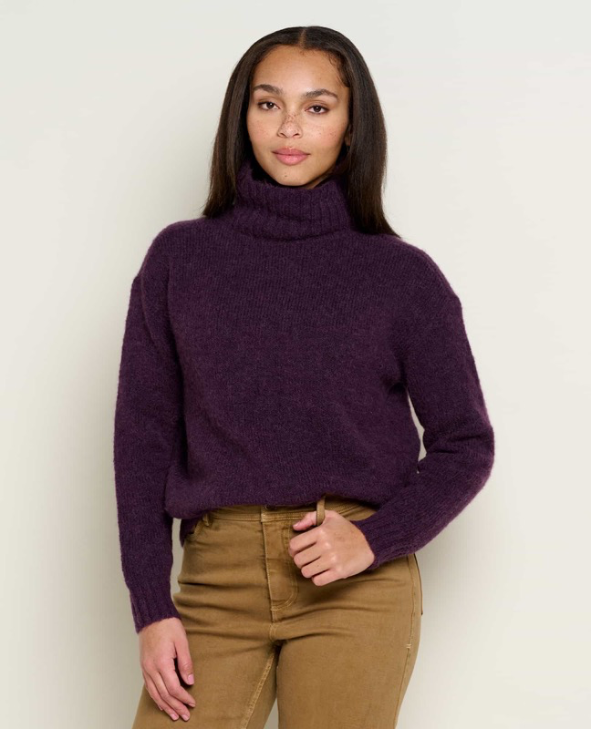 Toad & Co T1001304 Ws Toddy T-Neck Sweater