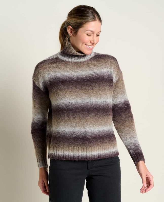 Toad & Co T1001304 Ws Toddy T-Neck Sweater