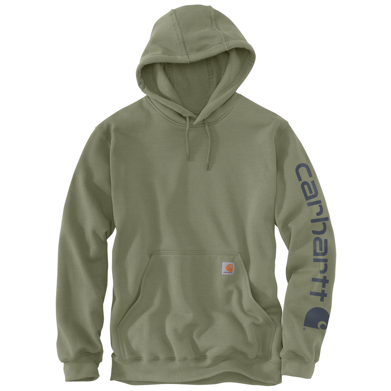 Carhartt K288 Ms LseFit MW Signature Sleeve Logo Sweatshirt