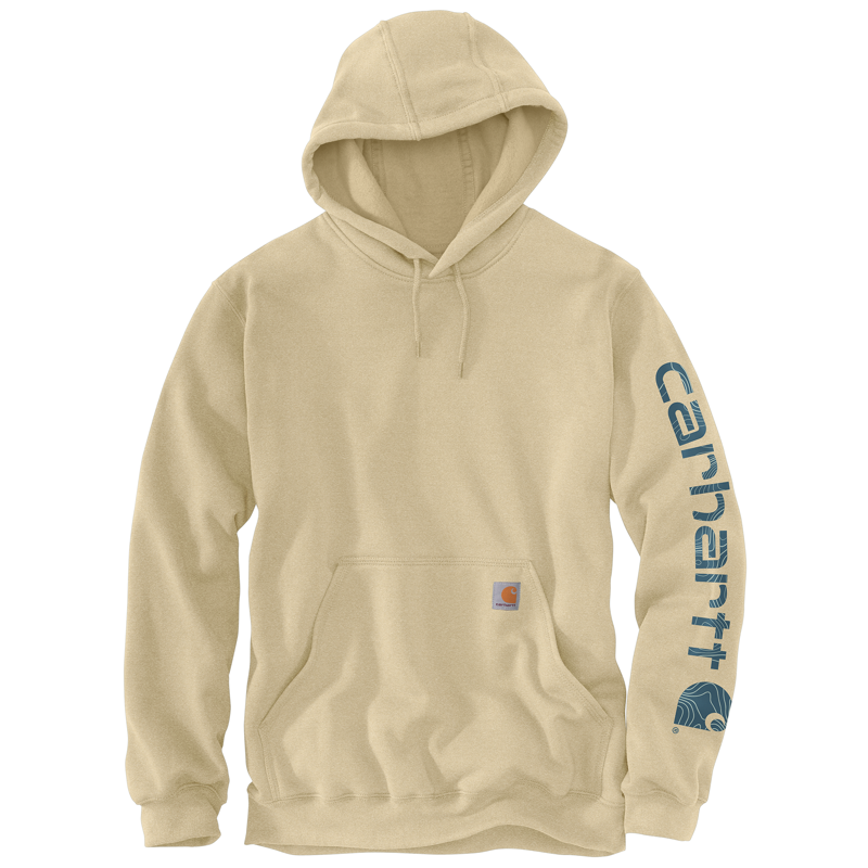 Carhartt K288 Ms LseFit MW Signature Sleeve Logo Sweatshirt