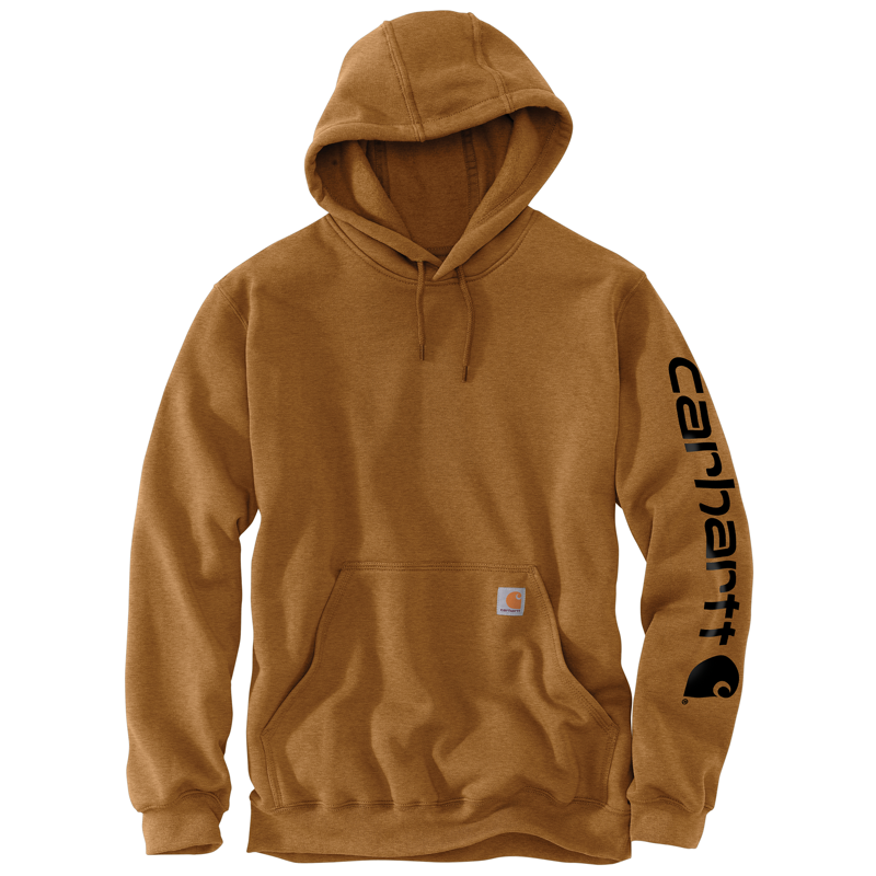 Carhartt K288 Ms LseFit MW Signature Sleeve Logo Sweatshirt