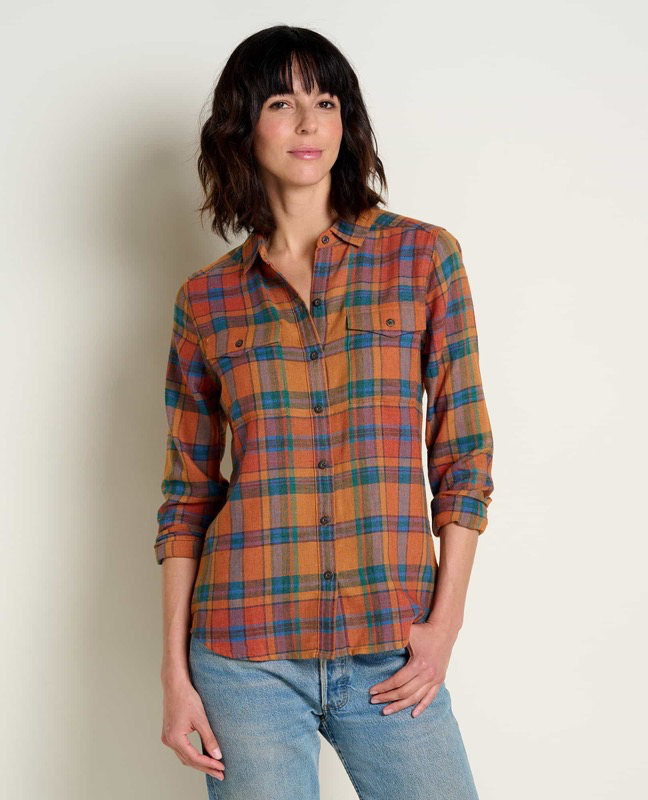 Toad & Co T1241913 Ws RE-Form Flannel Shirt