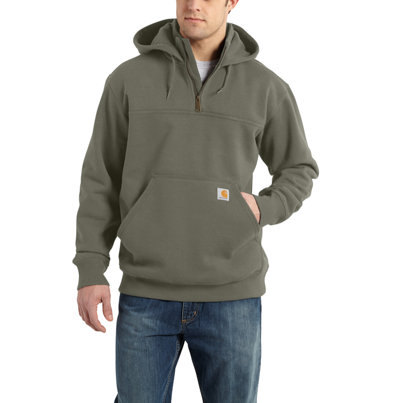 Carhartt 100617 Paxton Zip Mock Hooded Rain Defender