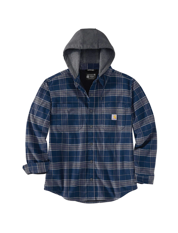 Carhartt 106353 RugedFlex RelaxedFit Lined Hooded Shirt Jac